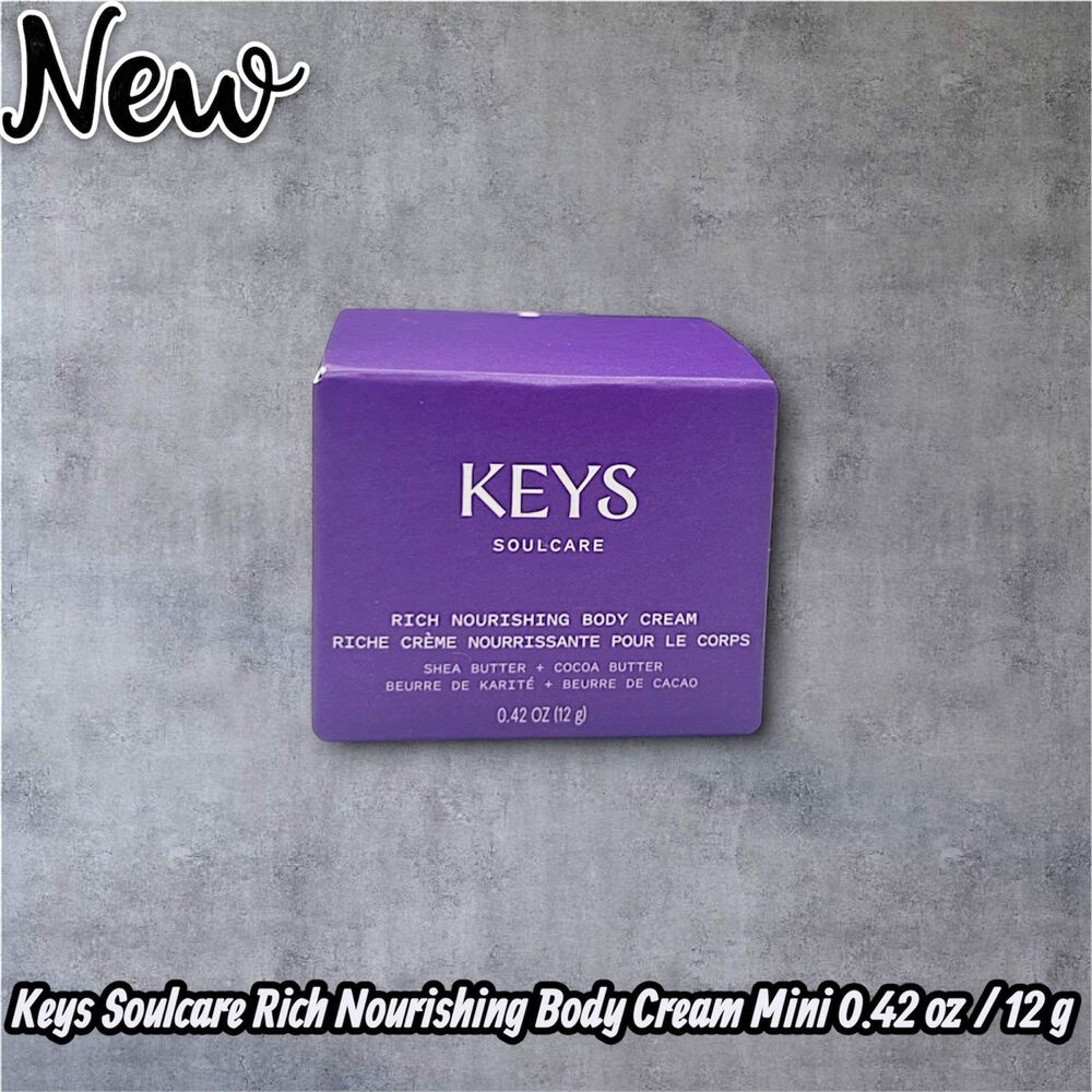 New Keys Soulcare Rich Nourishing Body Cream Mini 0.42 oz / 12 g
